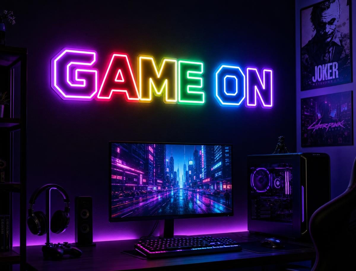 Gaming Neon Sign