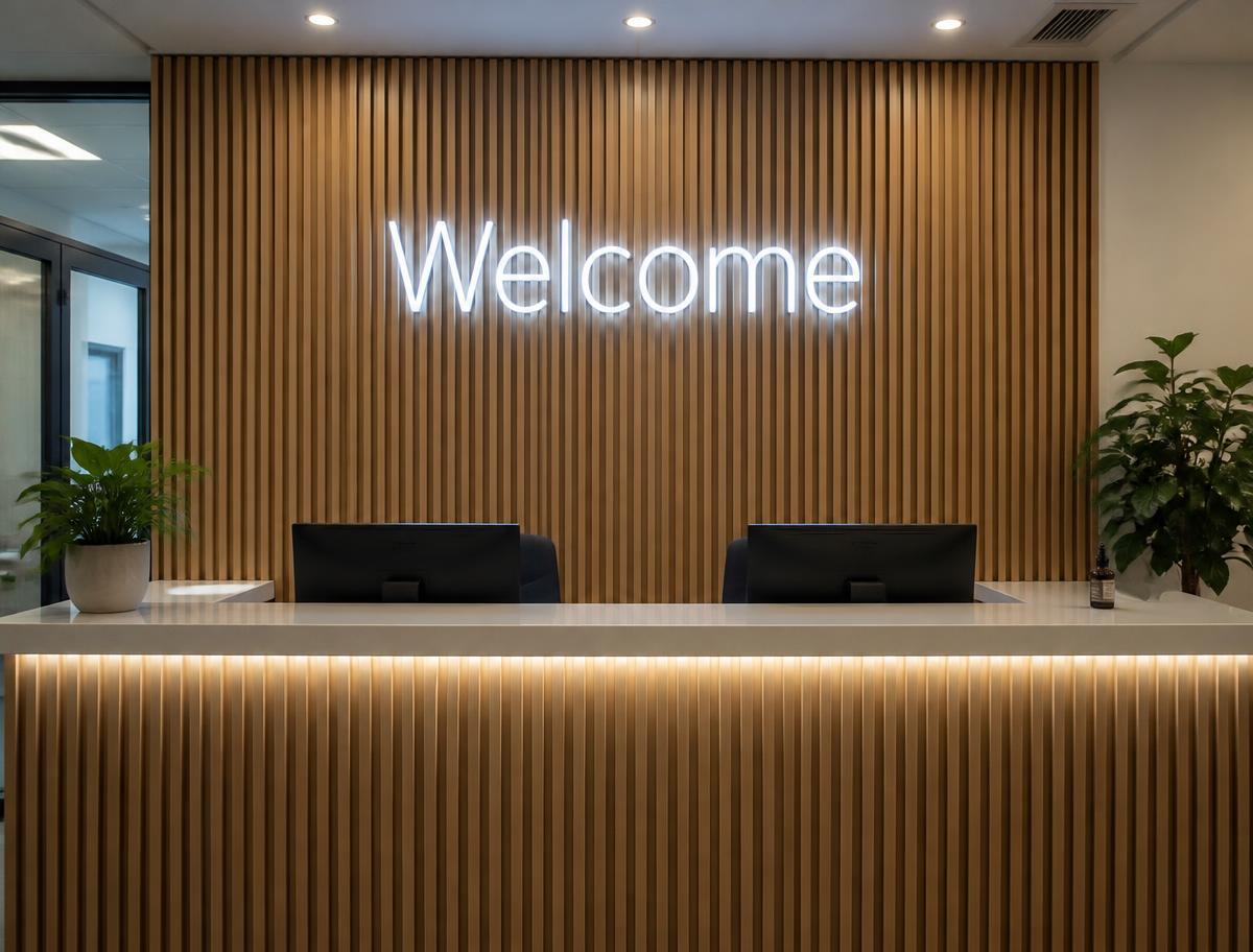 Reception Neon Logo