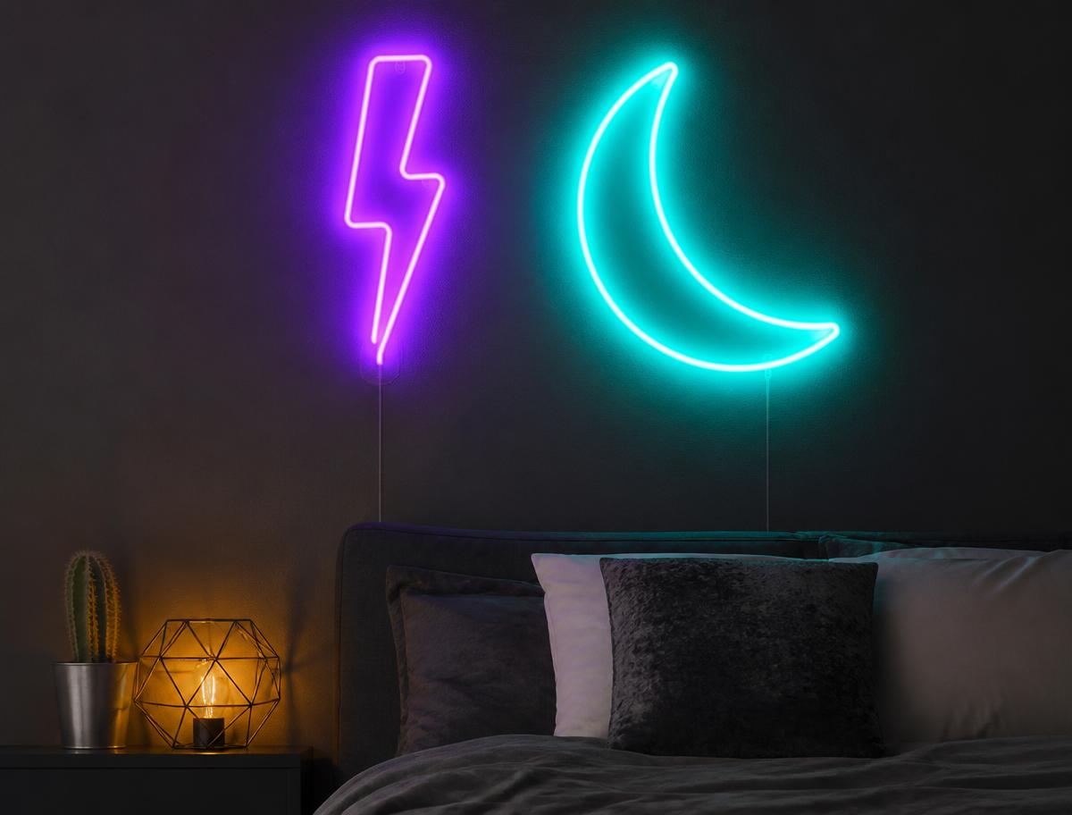 Neon Wall Art & Shapes